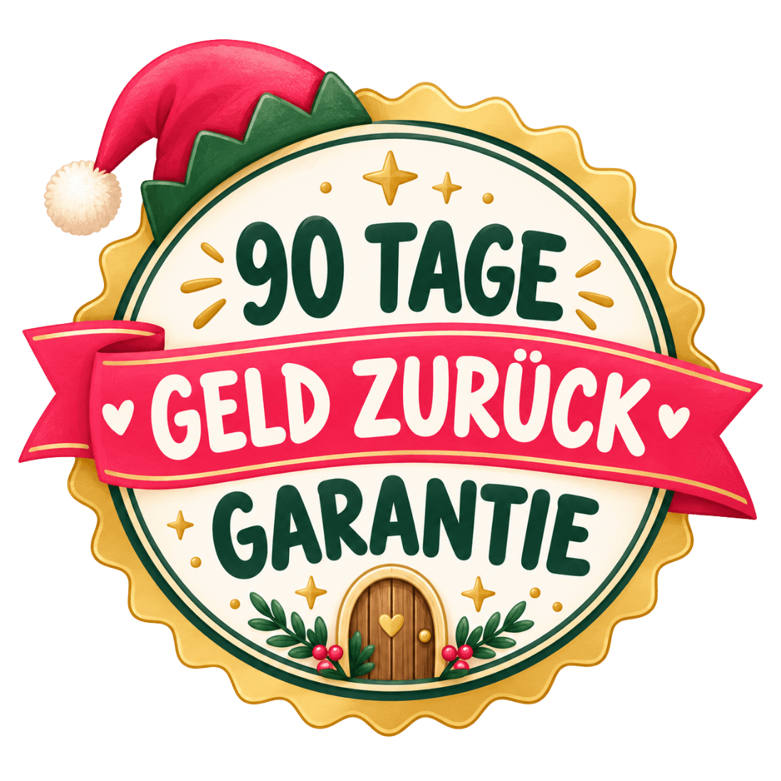 Wichtel-Siegel: 90 Tage Geld-zurück-Garantie
