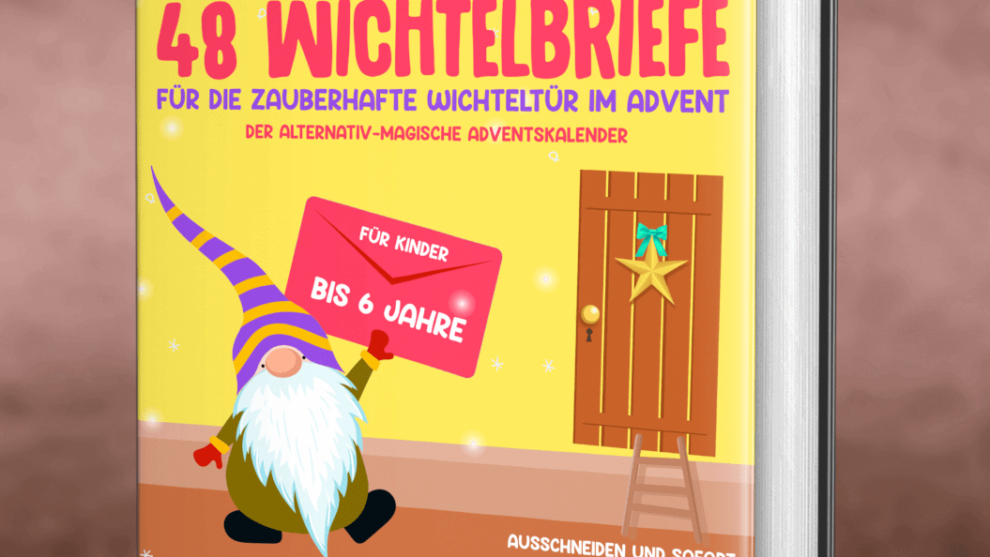 Weitere 48 Wichtelbriefe für die zauberhafte Wichteltür im Advent